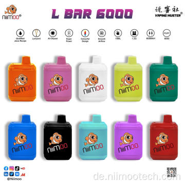 L Bar E-Zigarette 6000 Puffs